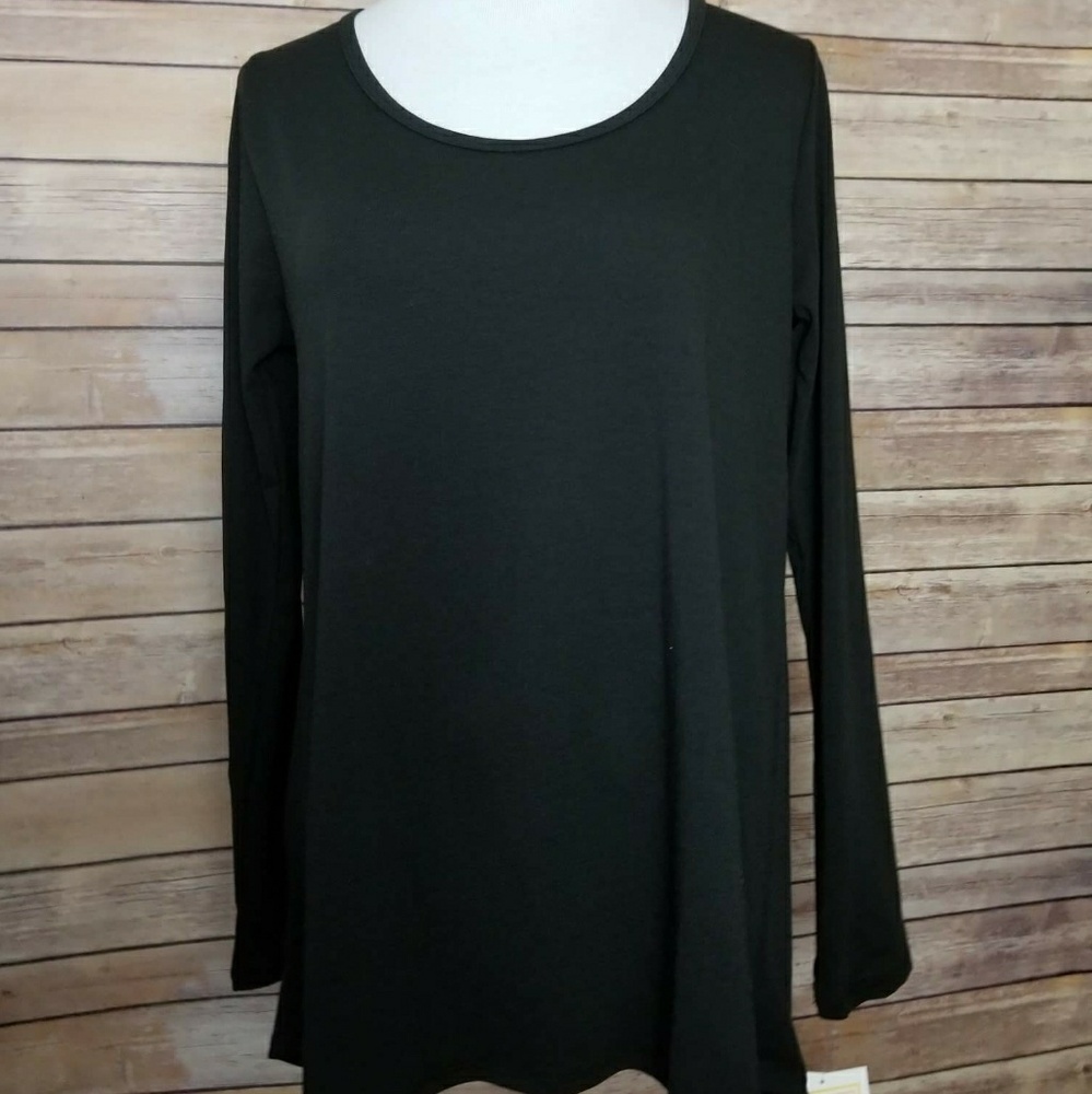 Lularoe Medium Noir Lynnae, Solid Black